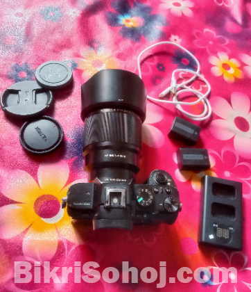 Sony a7ii mirror lans camera 85 lans soho